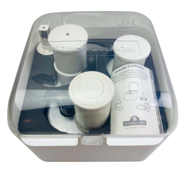 KitchenAid Food Processor KFP 1356 Attachments Blades Parts Complete w/ Manual - Picture 1 of 10